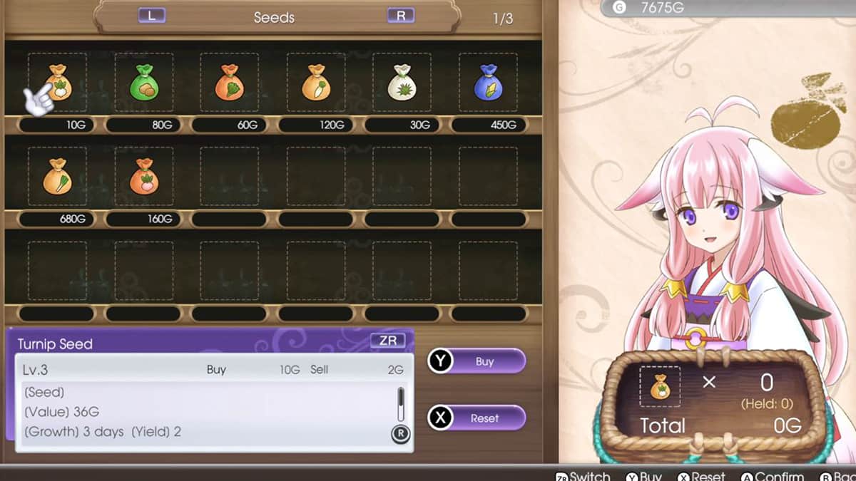 How to increase your seed quality in Rune Factory 5 Gamepur