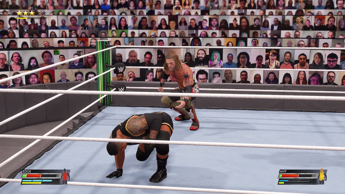 How to remove the turnbuckle in WWE 2K22 Gamepur
