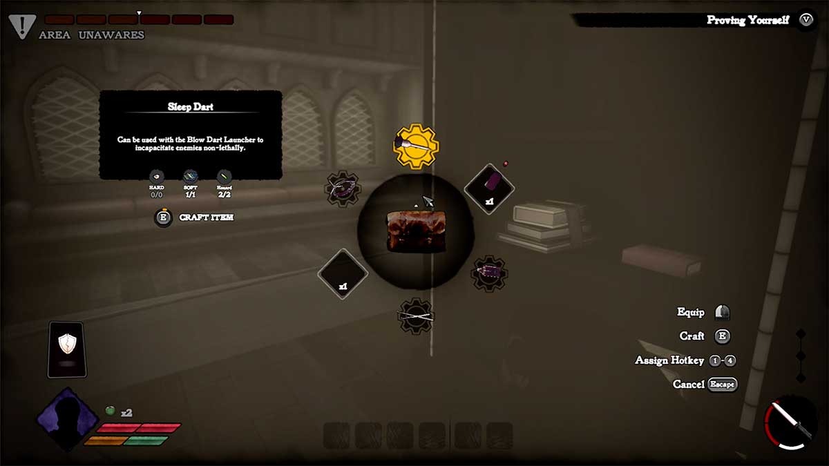 How to craft sleep darts in Abermore Gamepur