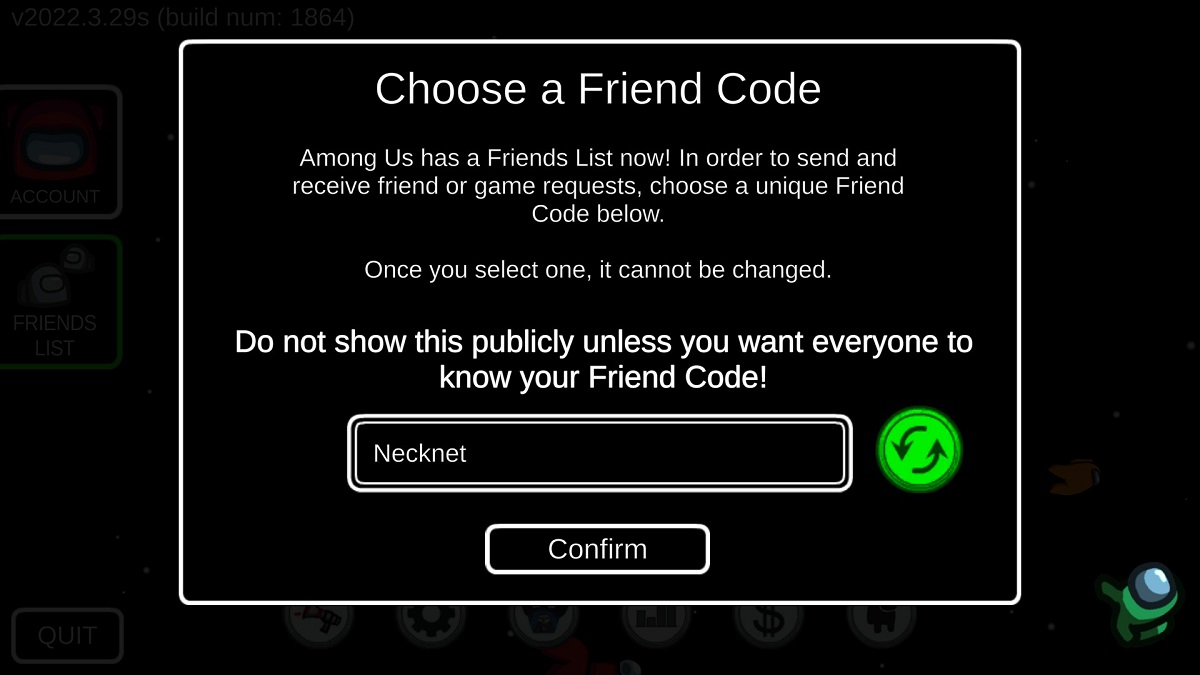 How to add a friend in Among Us Gamepur