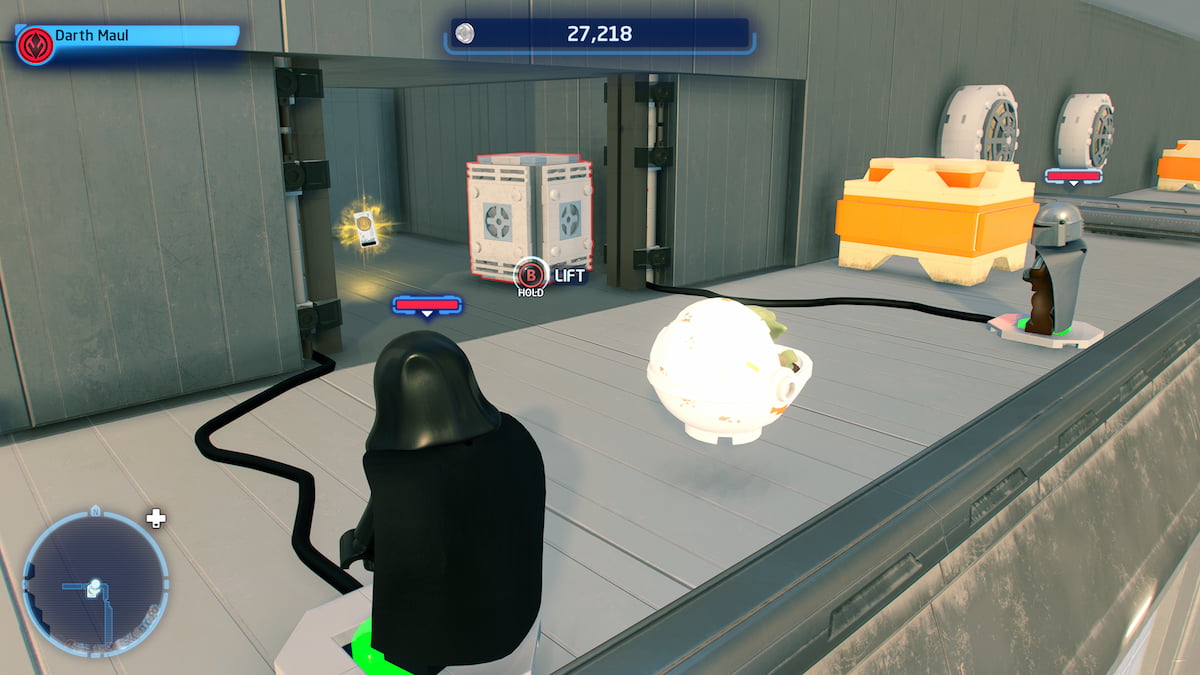 Where to find the Datacard in Federal District in Lego Star Wars The