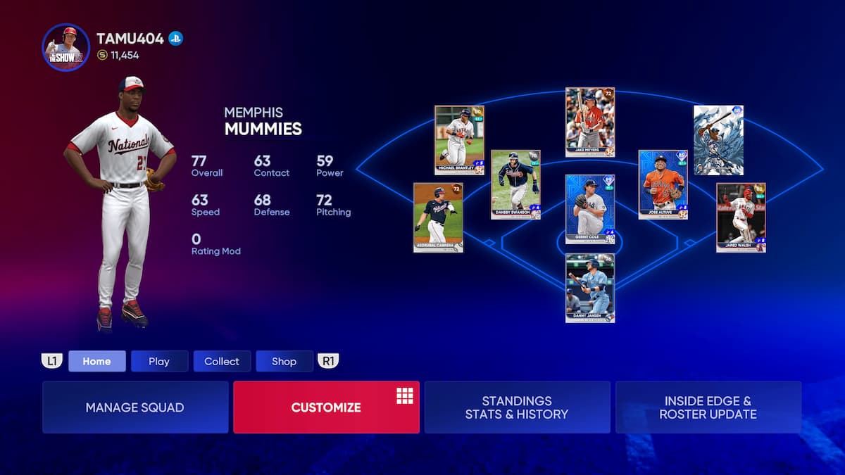 How to edit uniforms in MLB The Show 22 Gamepur