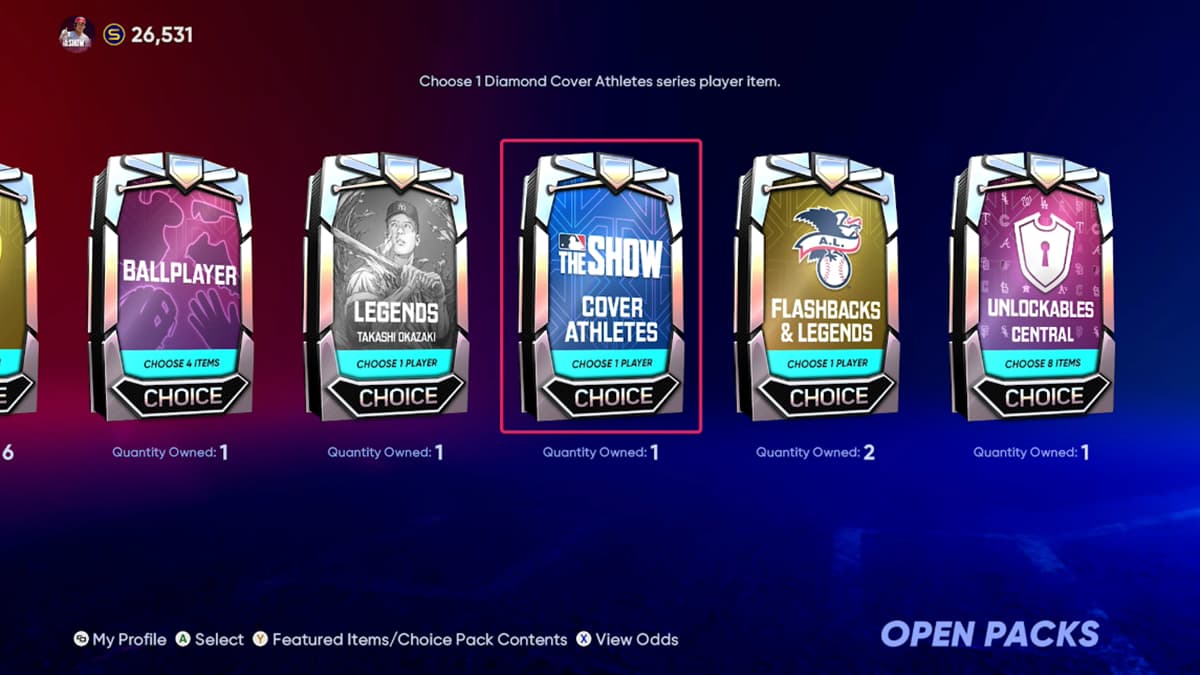 How to get cover athletes in MLB The Show 22 Gamepur