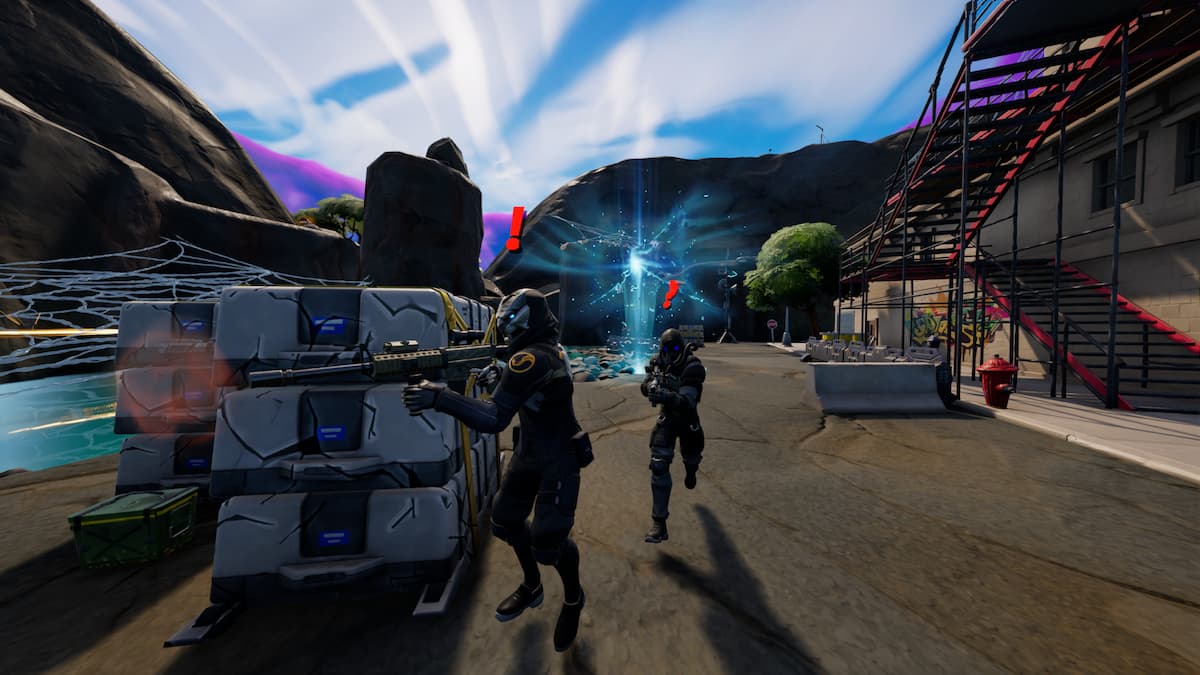 What does the red X at The Daily Bugle mean in Fortnite Chapter 3