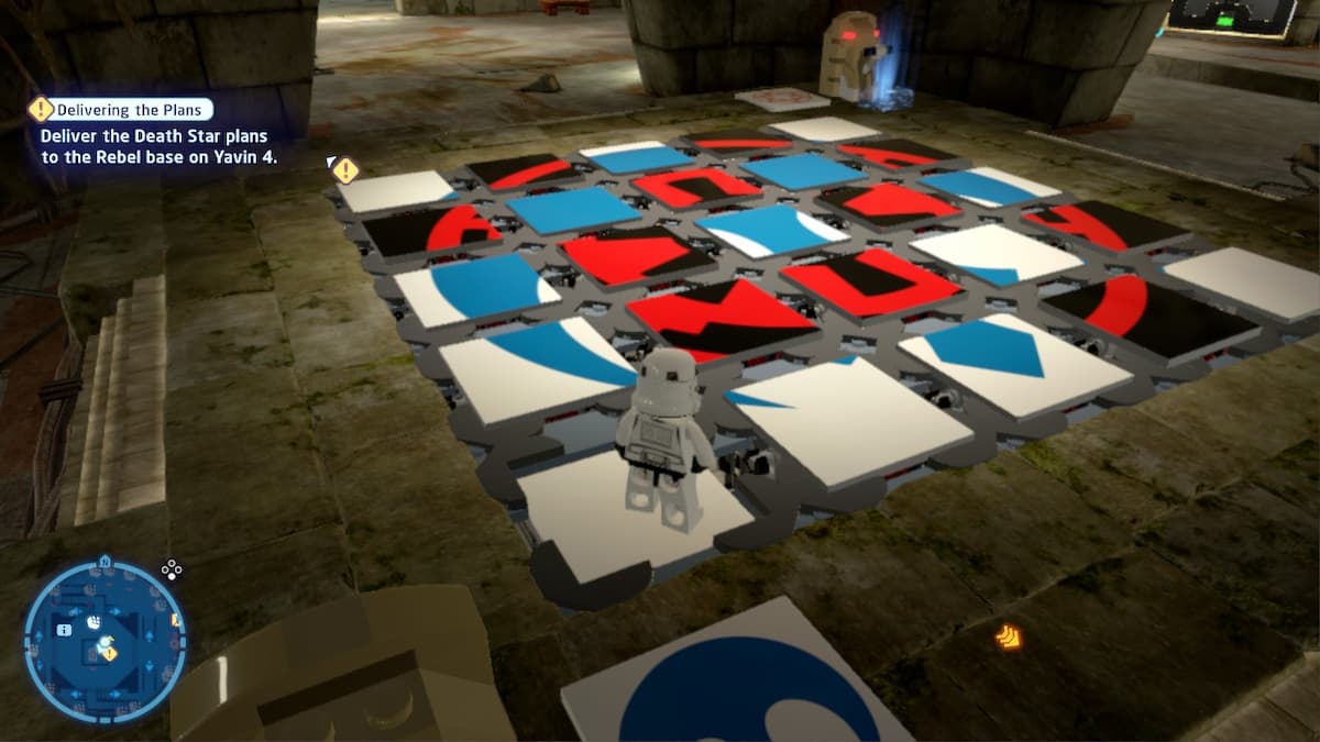 How to complete the Color Me Rebellious side quest in Lego Star Wars