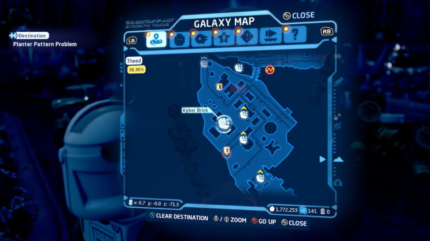 How to complete the Planter Pattern Problem in Lego Star Wars: The