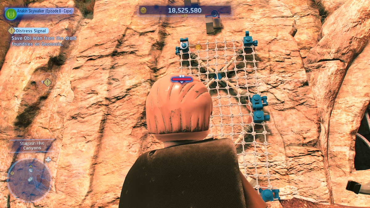 How to get the Datacard in Stalgasin Hive on Genosis in Lego Star Wars