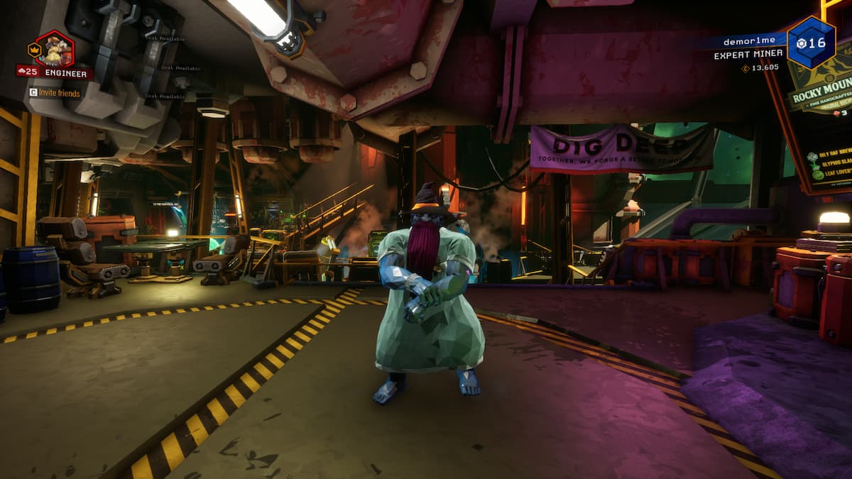 How to wear the hospital gown in Deep Rock Galactic Gamepur