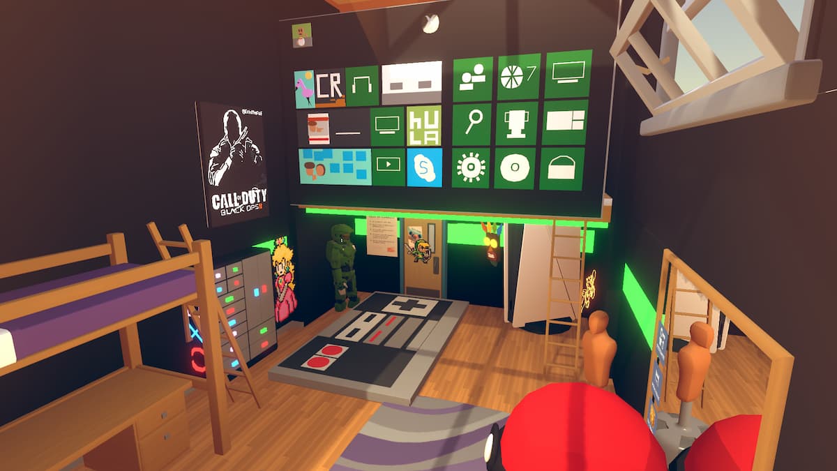 Creative and fun ideas for decorating your dorm in Rec Room Gamepur