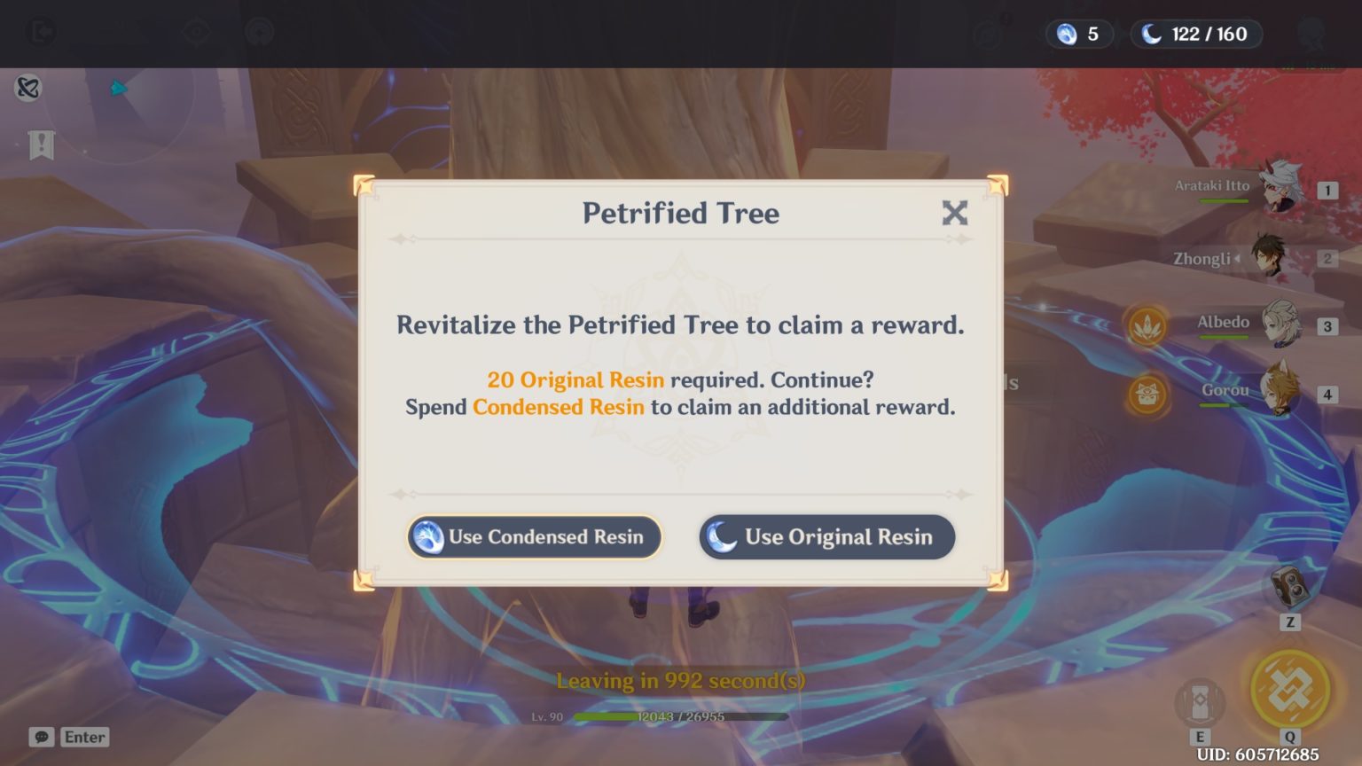 How to craft Condensed Resin in Genshin Impact Gamepur