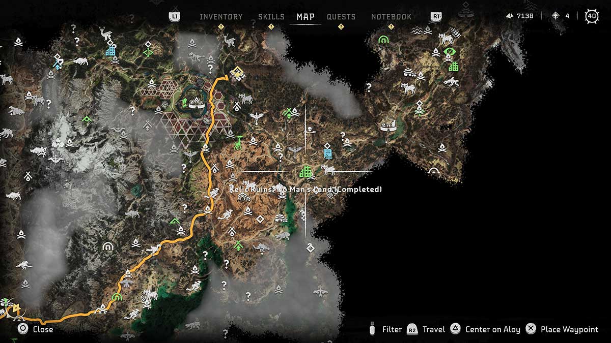 All ornament locations in Horizon Forbidden West Gamepur