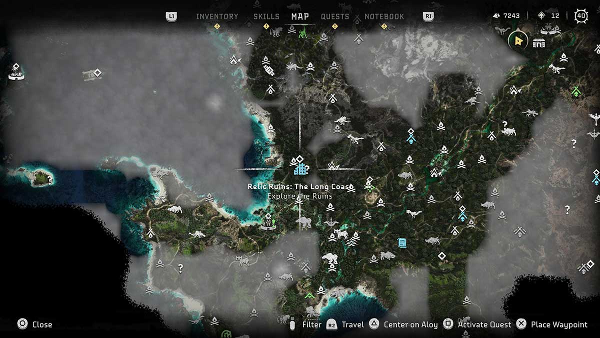 All ornament locations in Horizon Forbidden West Gamepur