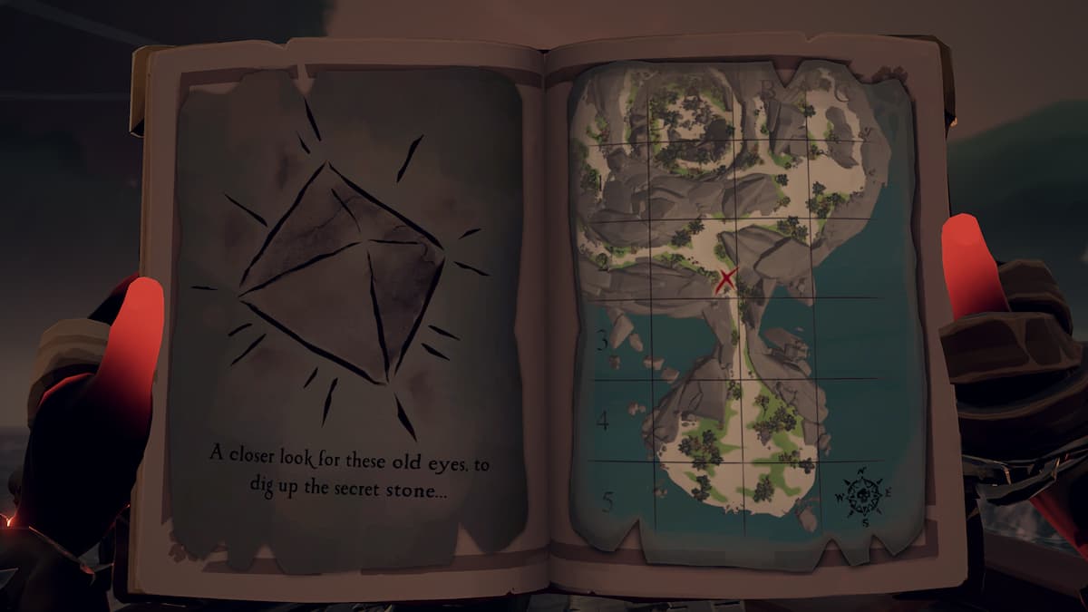 Sea of Thieves Legend of the Veil Voyage guide How to find Veil Stones Gamepur