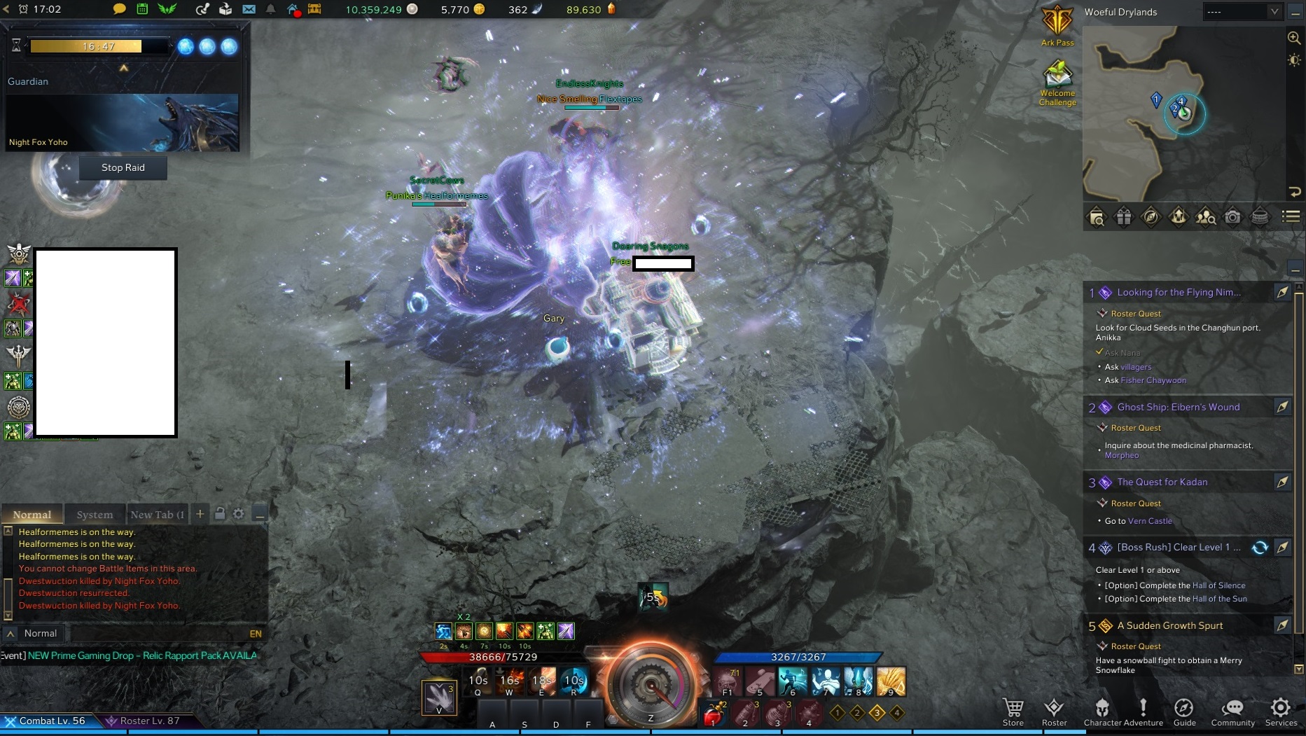 Lost Ark Night Fox Yoho Guardian Raid Guide Gamepur