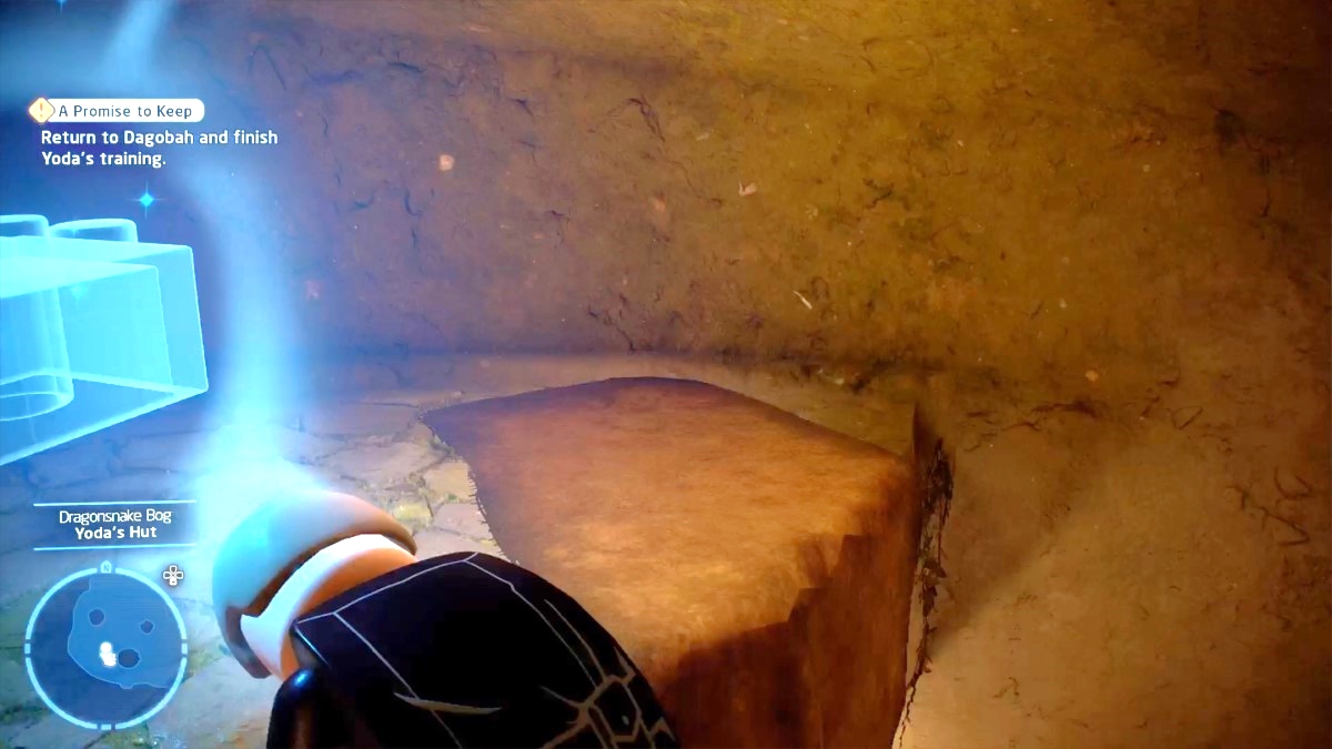 How to get the Kyber Brick in Yoda's Hut in Lego Star Wars Skywalker Saga Gamepur