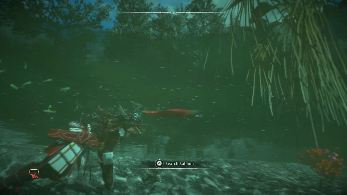 Where to find salmon in Horizon Forbidden West Gamepur