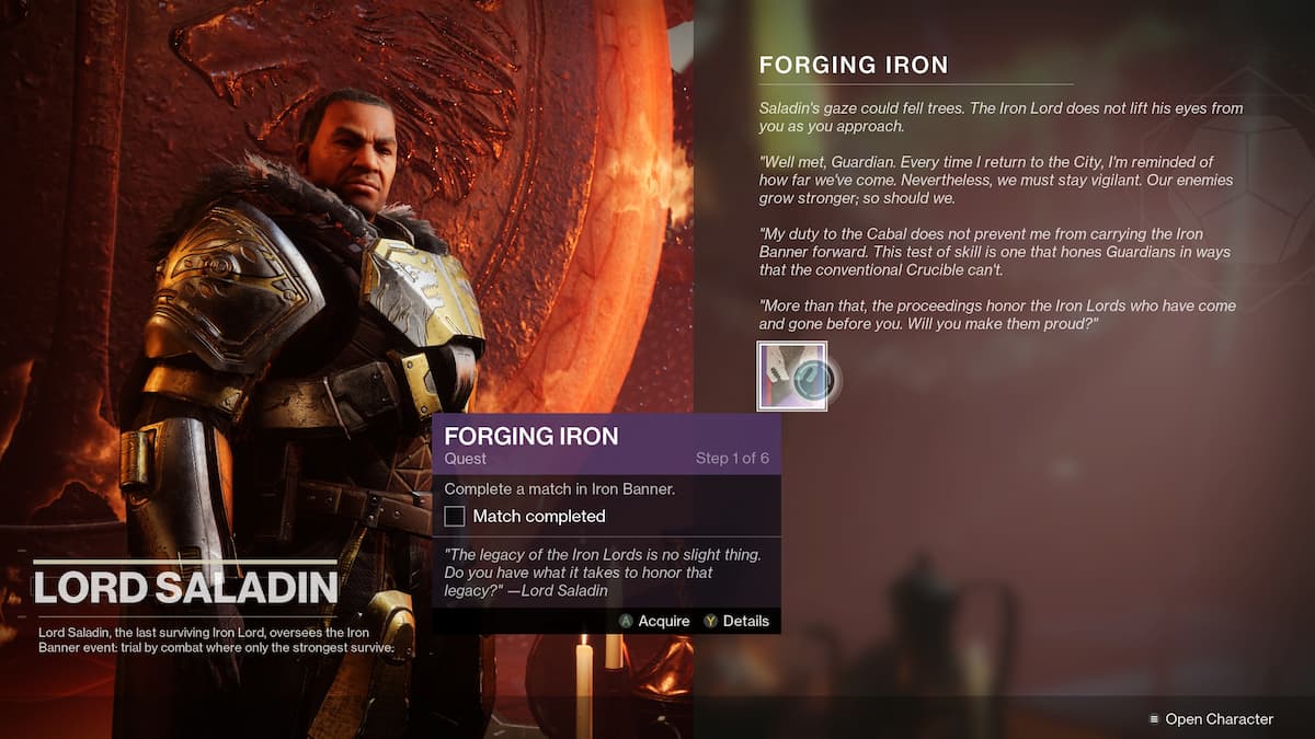 How to complete the Iron quest in Destiny 2's Iron Banner Gamepur