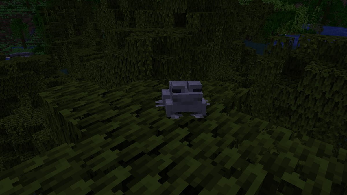 All Frog colors in Minecraft Gamepur