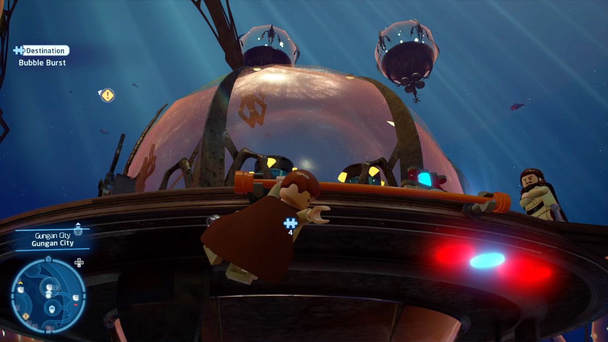 How to complete the Gungan City Kyber Brick button puzzle (Bubble Burst