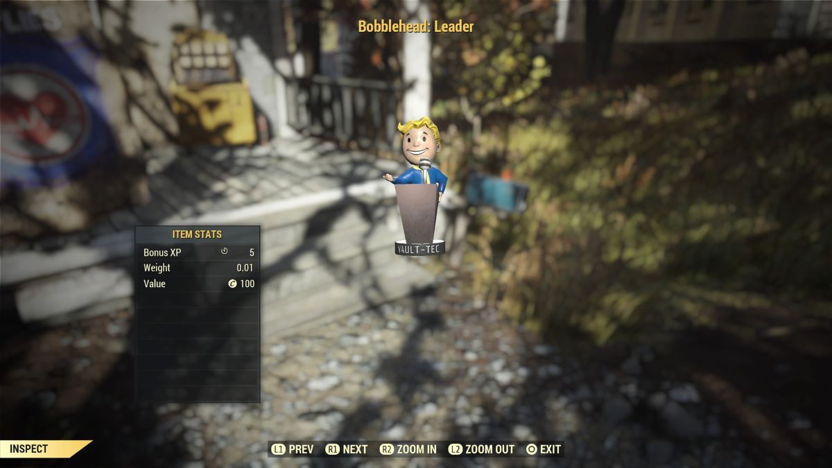 How do bobbleheads work in Fallout 76 24ssports