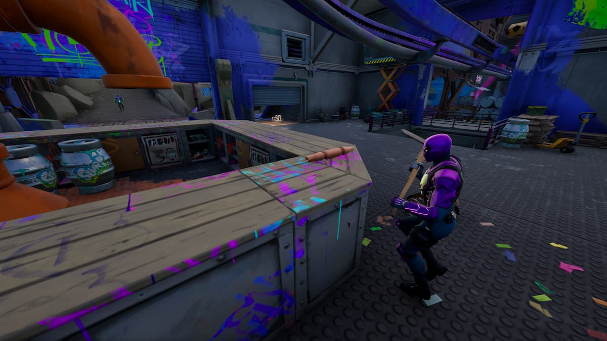 Where to interact with party poppers in Rave Cave in Fortnite Chapter 3