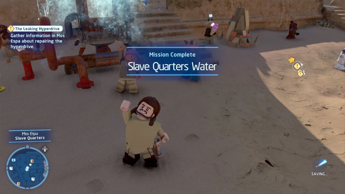 How to complete the water tank pipes Kyber Brick puzzle in the Mos Espa