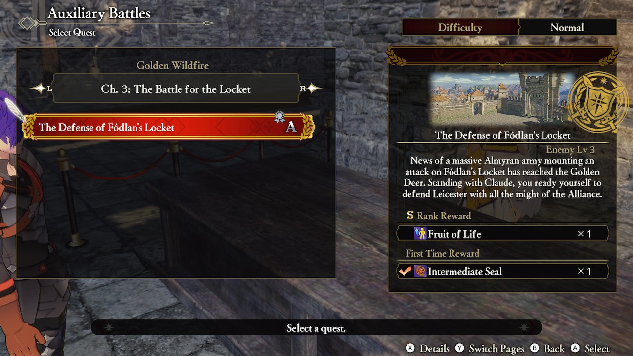 How to get Intermediate Seals in Fire Emblem Warriors Three Hopes