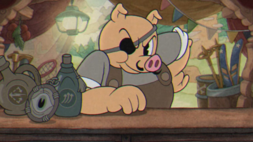 All new Porkrind's Emporium items in Cuphead: The Delicious Last Course