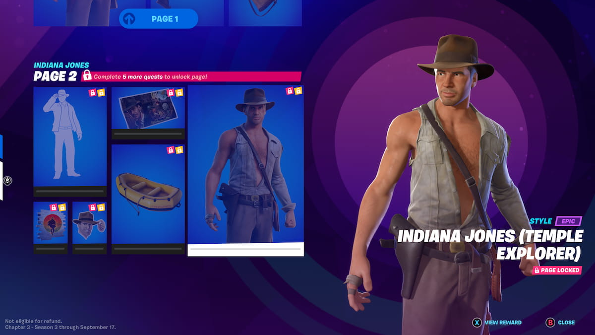 All Indiana Jones challenges in Fortnite and how to complete them Gamepur