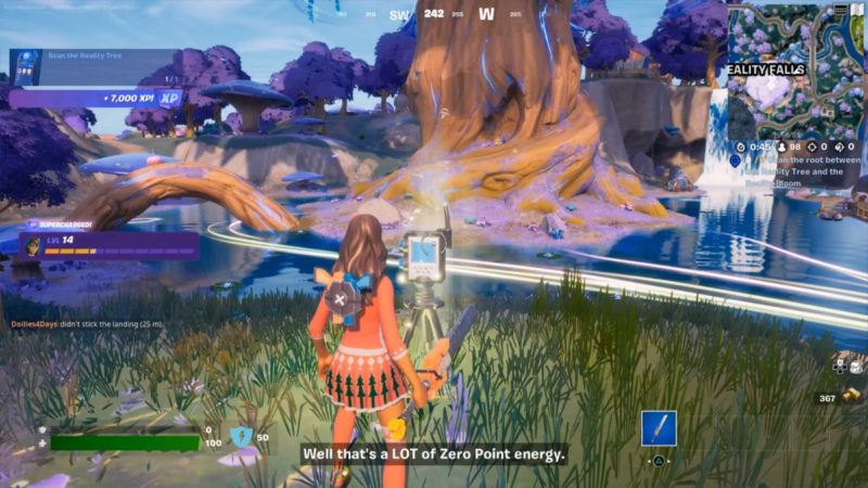 How To Scan The Reality Tree In Fortnite Chapter 3 Season 3 Gamepur