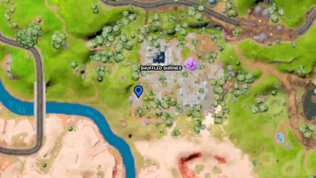 How to align the three mirrors and collect the Relic Shard in Fortnite