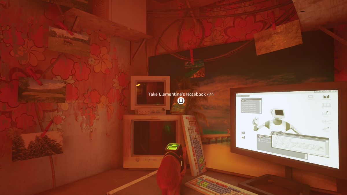 How to get the Outsiders Notebooks in Stray Gamepur