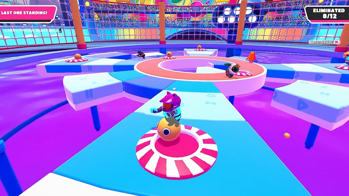 How to win the Blast Ball Trials show in Fall Guys Gamepur