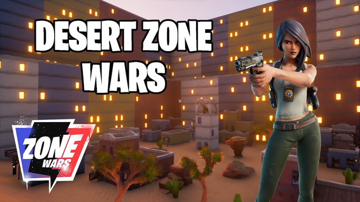 The three best Desert Zone Wars codes in Fortnite Gamepur