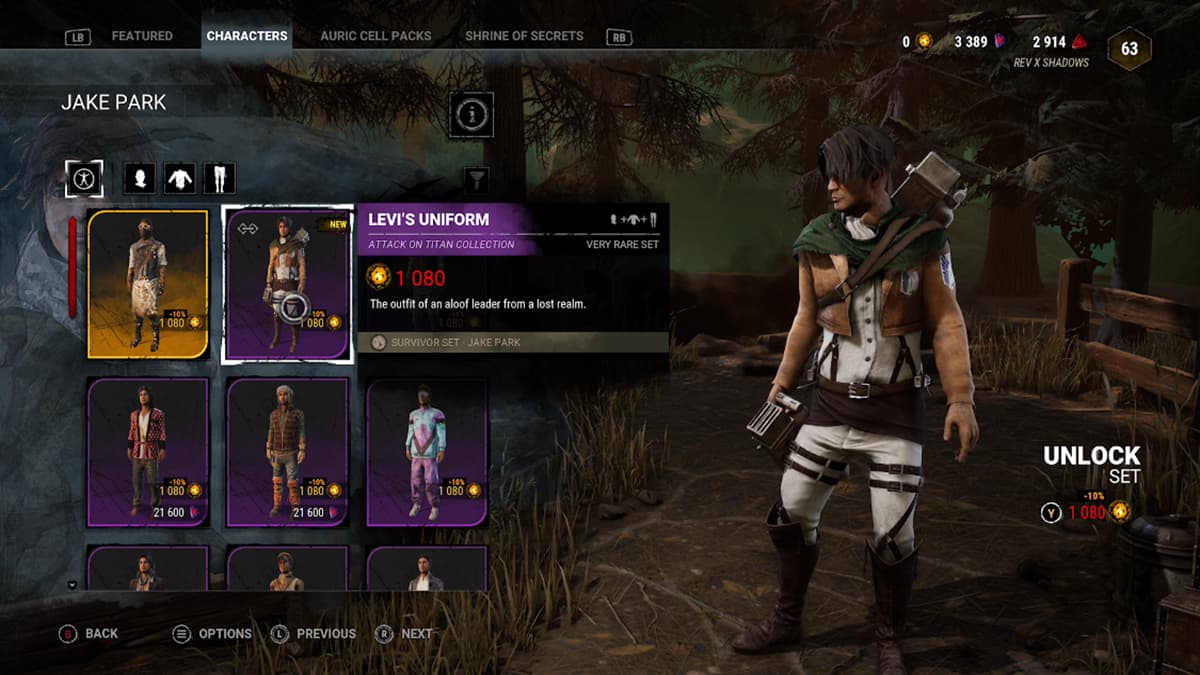 All Attack on Titan skins in Dead by Daylight, and how to get them Gamepur