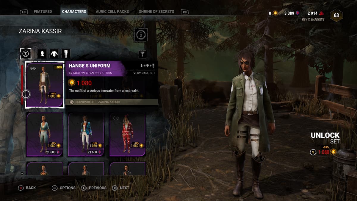 All Attack on Titan skins in Dead by Daylight, and how to get them Gamepur