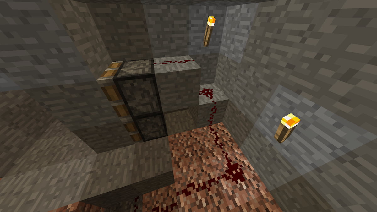 How to make a secret door in Minecraft Gamepur