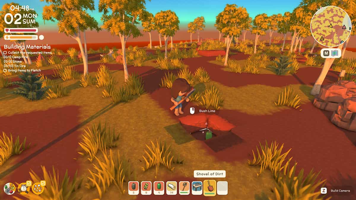 How to plant seeds in Dinkum Gamepur