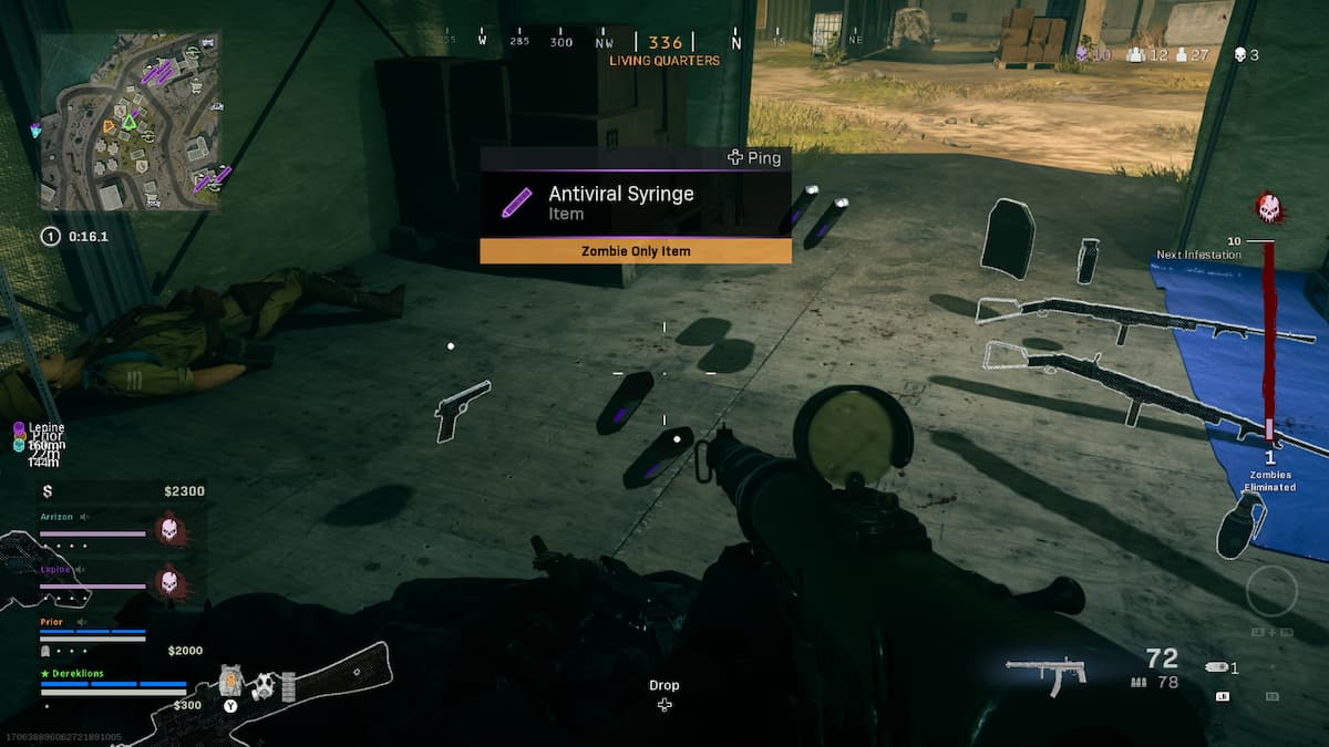 How to get Antiviral Syringes in Rebirth of the Dead in Call of Duty