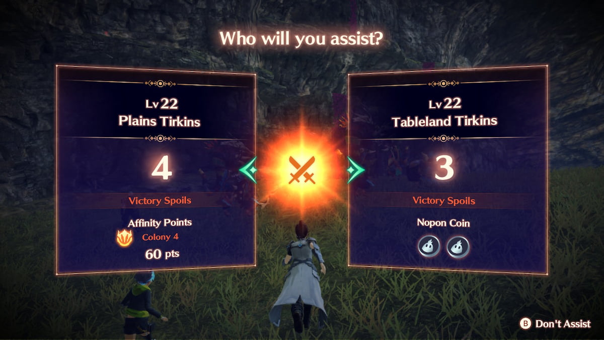 Should you choose Nopon coins or EXP and Gold in skirmishes in