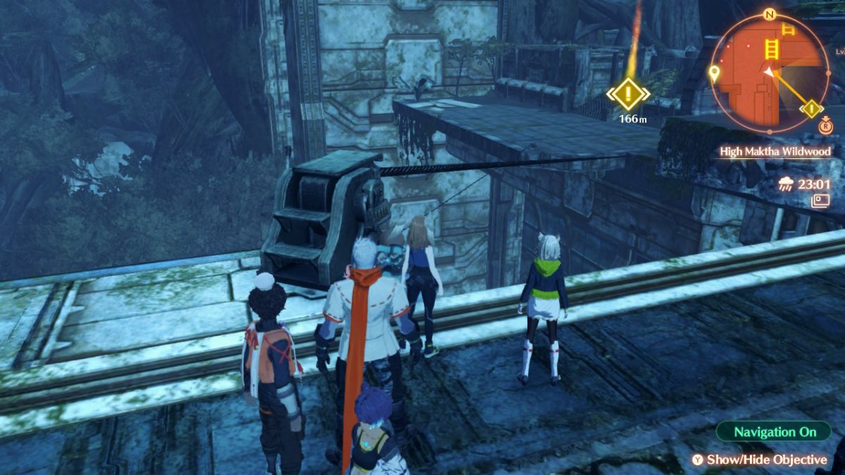 How to use zip lines in Xenoblade Chronicles 3 Gamepur