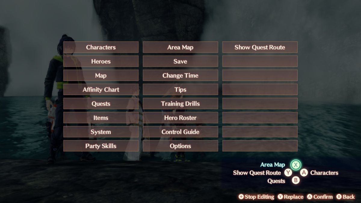 How to customize menu shortcuts in Xenoblade Chronicles 3 - Gamepur