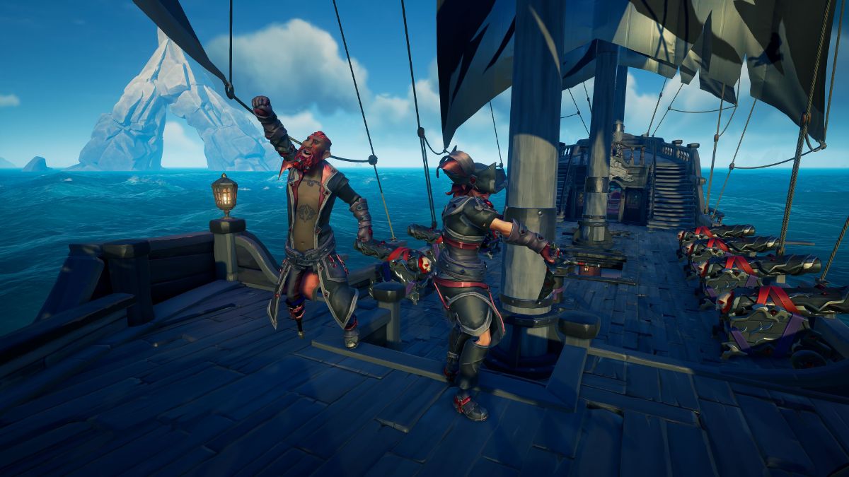 How to get the Dark Adventurer sails in Sea of Thieves Gamepur