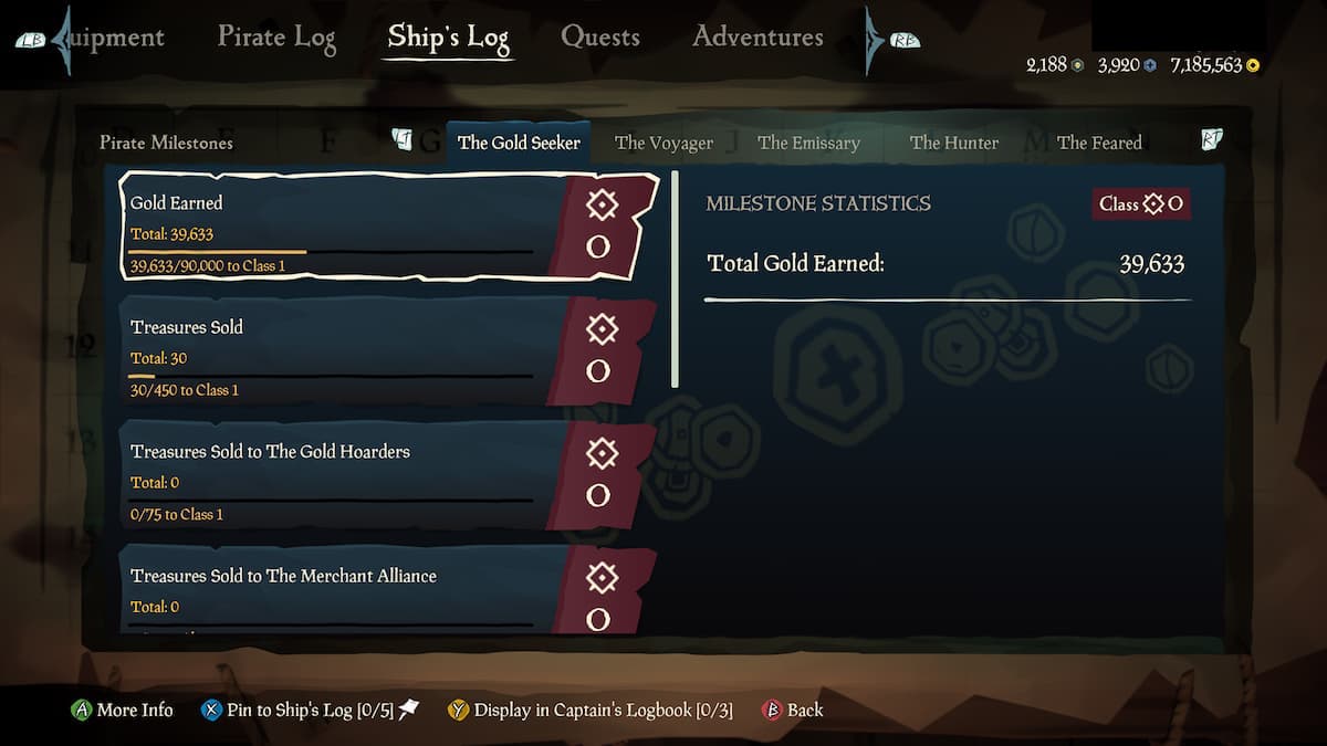 How to earn Milestones in Sea of Thieves All Milestone Alignments