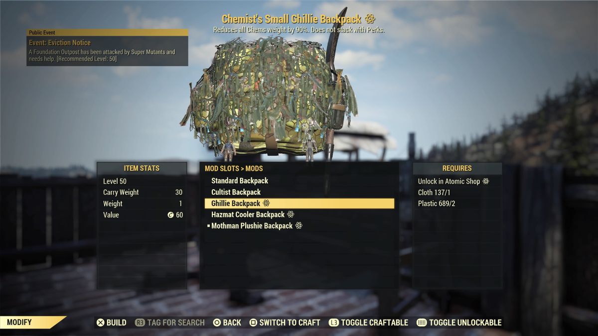 How to get the Safari Crocolossus Backpack in Fallout 76 Gamepur
