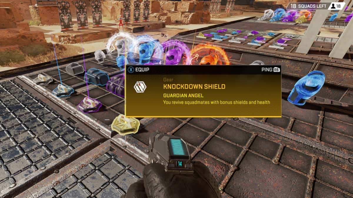 How the Gold Knockdown Shield works in Apex Legends Gamepur