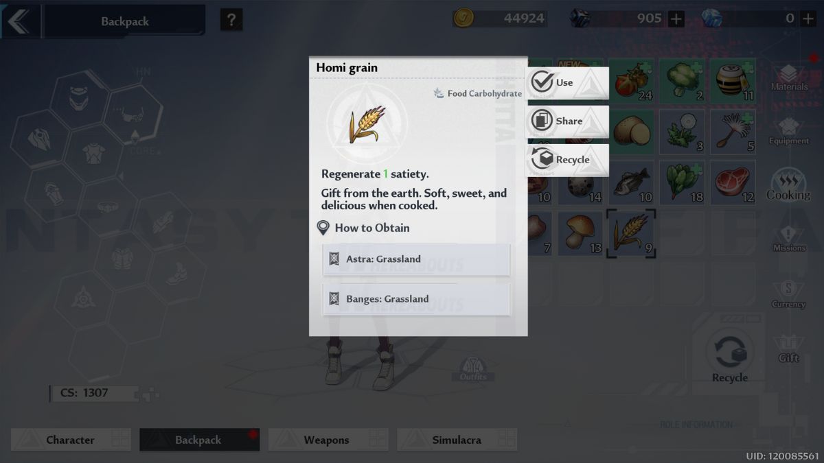 Where to get Homi Grains in Tower of Fantasy Gamepur