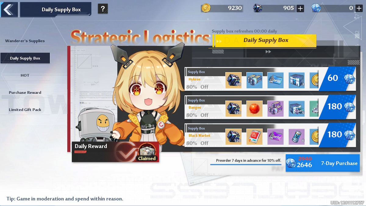 How to get Tanium in Tower of Fantasy Gamepur