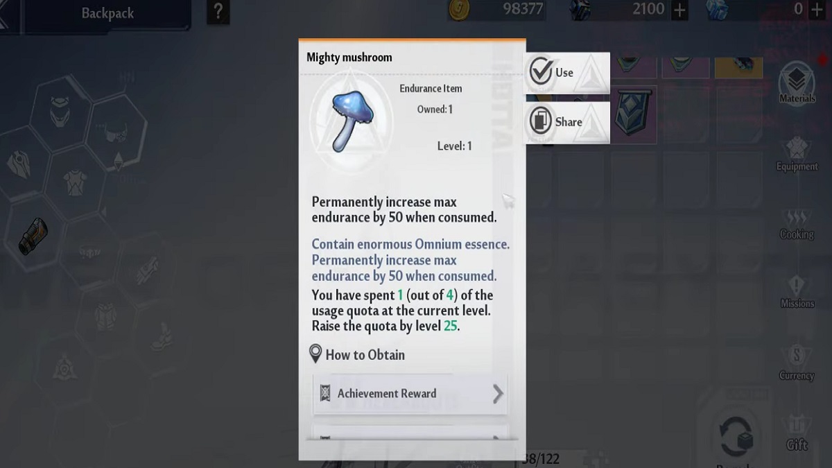 How to get and use Mighty Mushrooms in Tower of Fantasy Gamepur