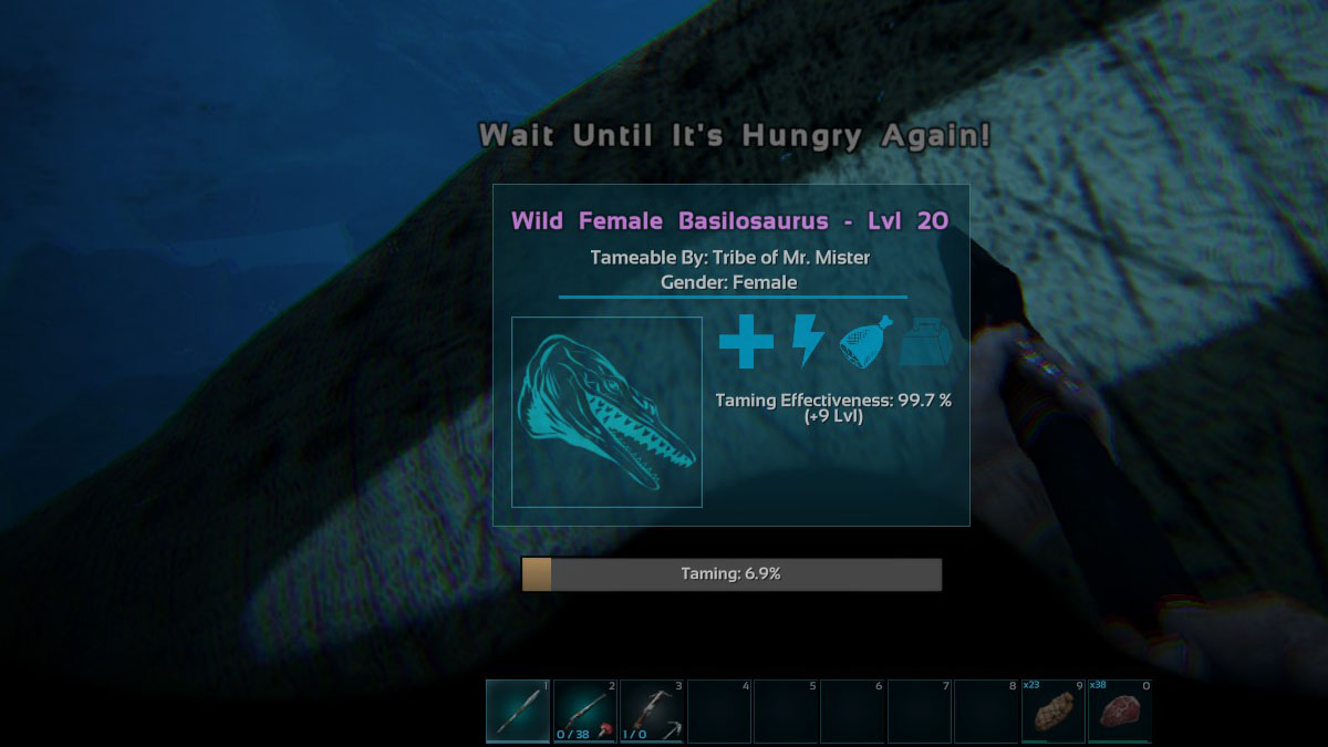 How to tame a Basilosaurus in Ark Survival Evolved Gamepur